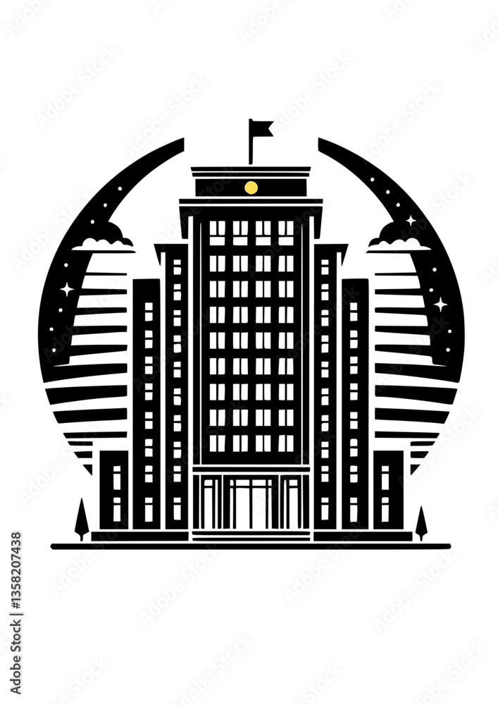 Obraz premium Corporate head office