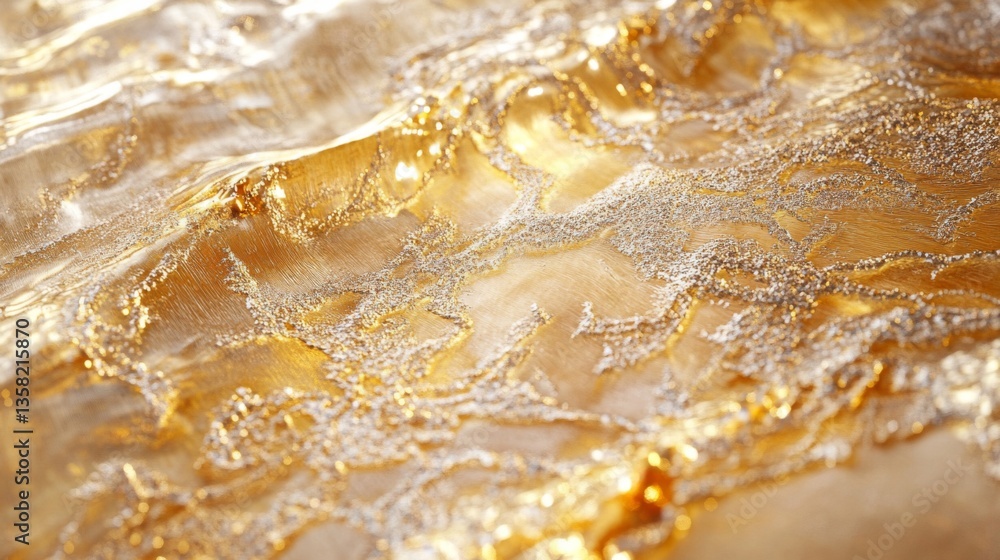 Abstract Gold Texture Background with Shiny Metallic Surface Abstract Gold Texture Background with Shiny Metallic Surface