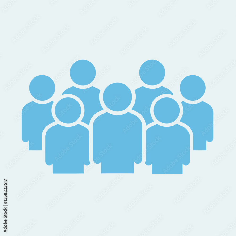 Free vector people group friend symbol icon label sticker Free vector people group friend symbol icon label sticker