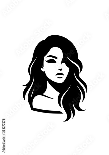 woman with long hair