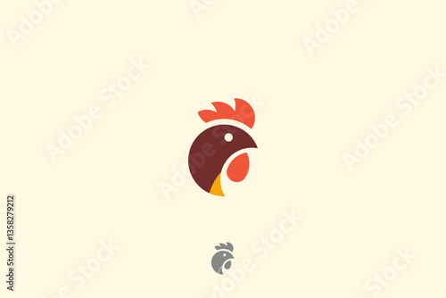 Modern Rooster Logo. Bold, minimal, and full of character. This logo is ideal for: ✔ Restaurants & food businesses ✔ Organic & poultry farms ✔ Agricultural & farming industries
