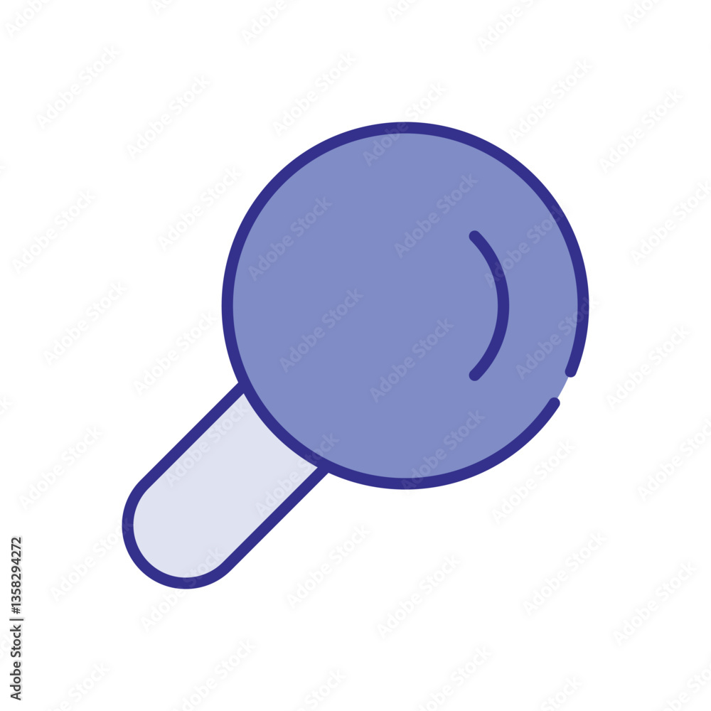 Magnifying Glass icon vector stock illustration Magnifying Glass icon vector stock illustration