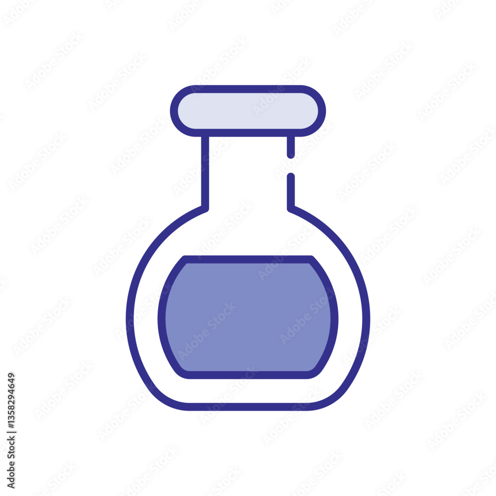 Lab Flask icon vector stock illustration Lab Flask icon vector stock illustration