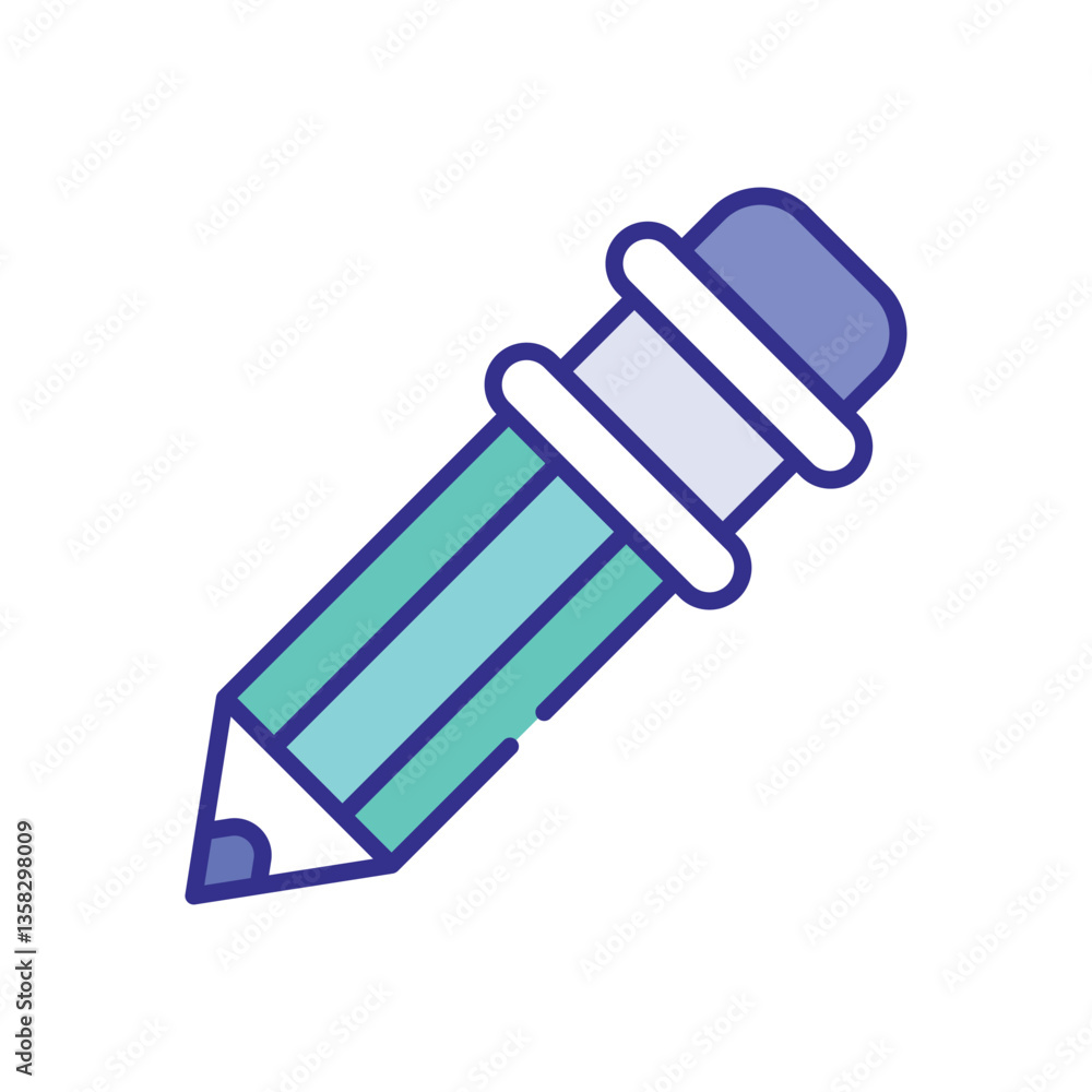 Pencil icon vector stock illustration Pencil icon vector stock illustration