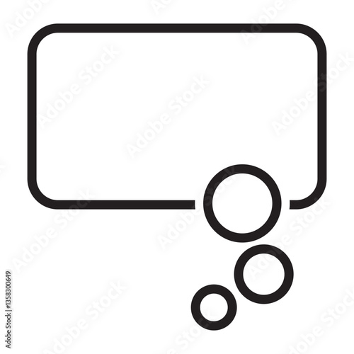 Balloon text comic speech bubble, cartoon chatting, message box icon design symbol vector illustration.