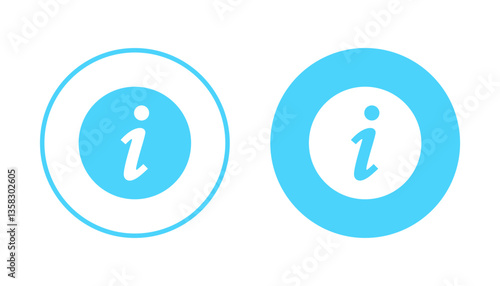 Information sign icon vector. about us sign and symbol. question mark icon