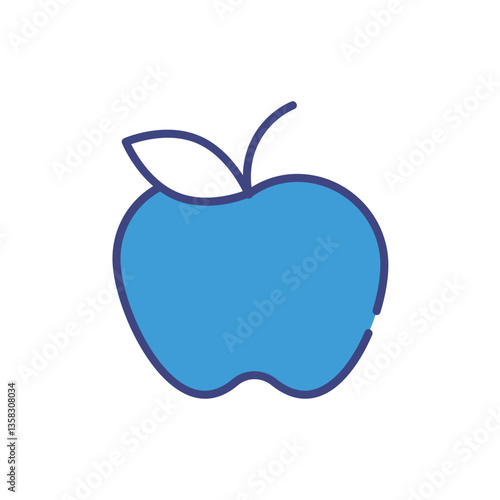 Apple  icon vector stock illustration