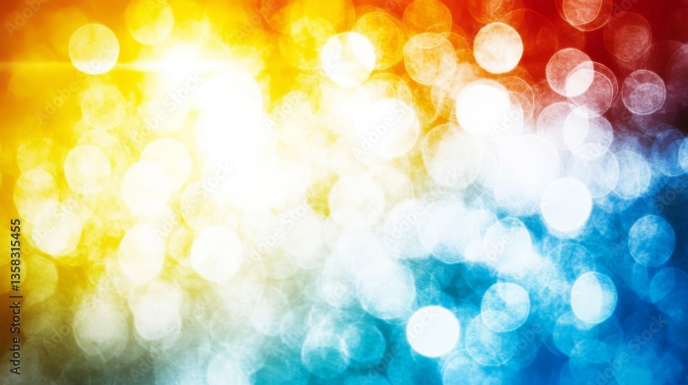 Colorful Bokeh Background Design Colorful Bokeh Background Design