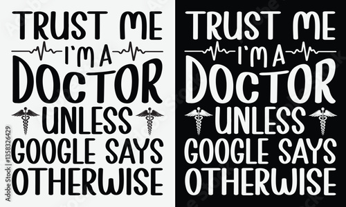 Doctor t shirt design, doctor's day t shirt, Happy doctor's day typography t shirt. Hand-Drawn Lettering phrase, Calligraphy typography.