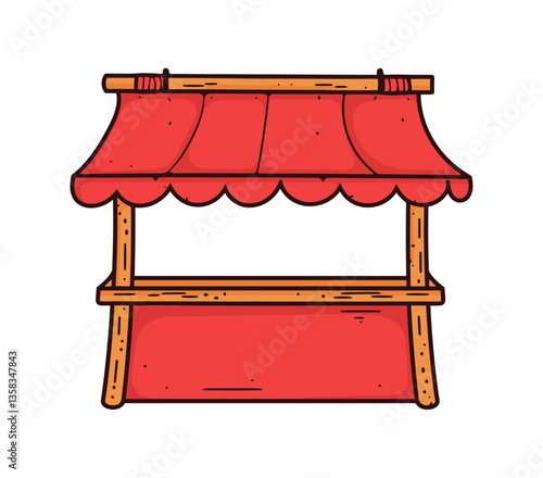 food kiosk stall