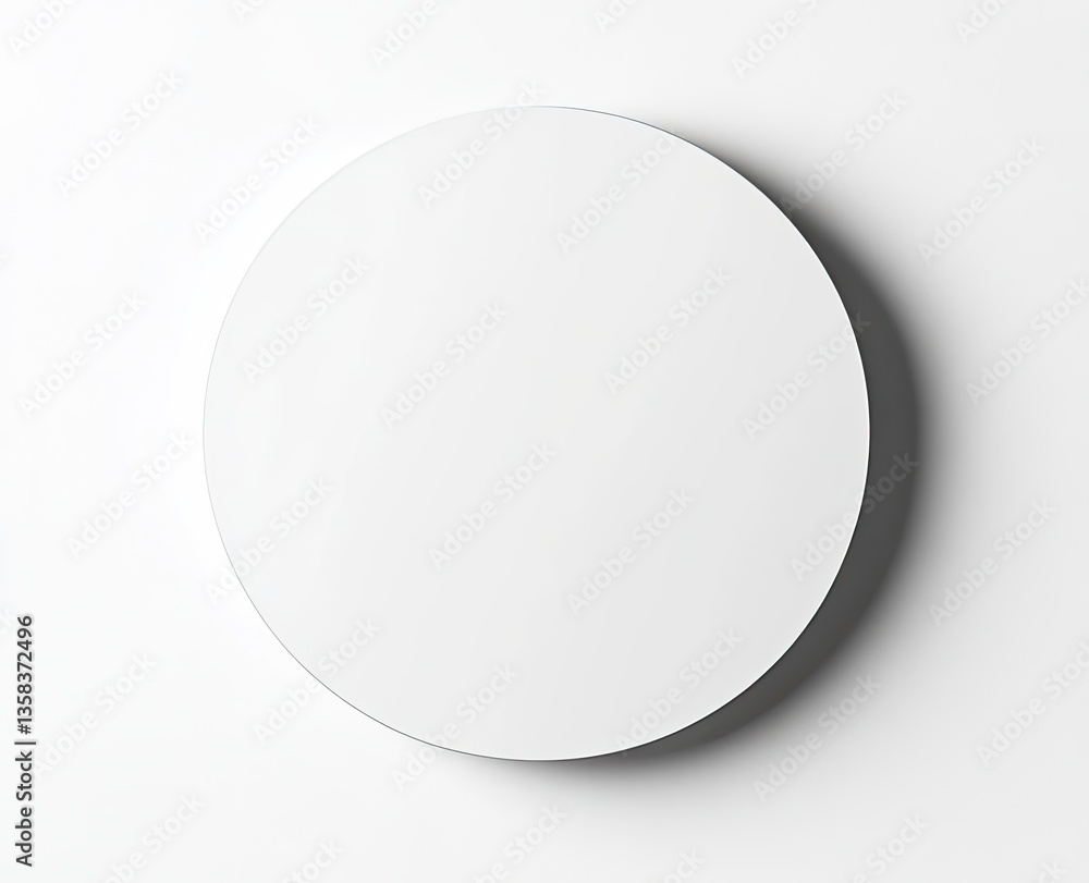 Blank circular template Blank circular template