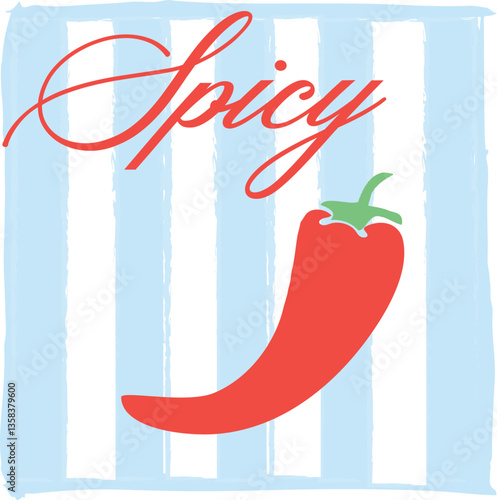 Chilli pepper spicy cayenne cute doodle  wine wavy slogan trendy stripe novelty stripey limon cute checker modern trending Tee t-shirt logo slogan graphic artwork typography tote Europe sketch 