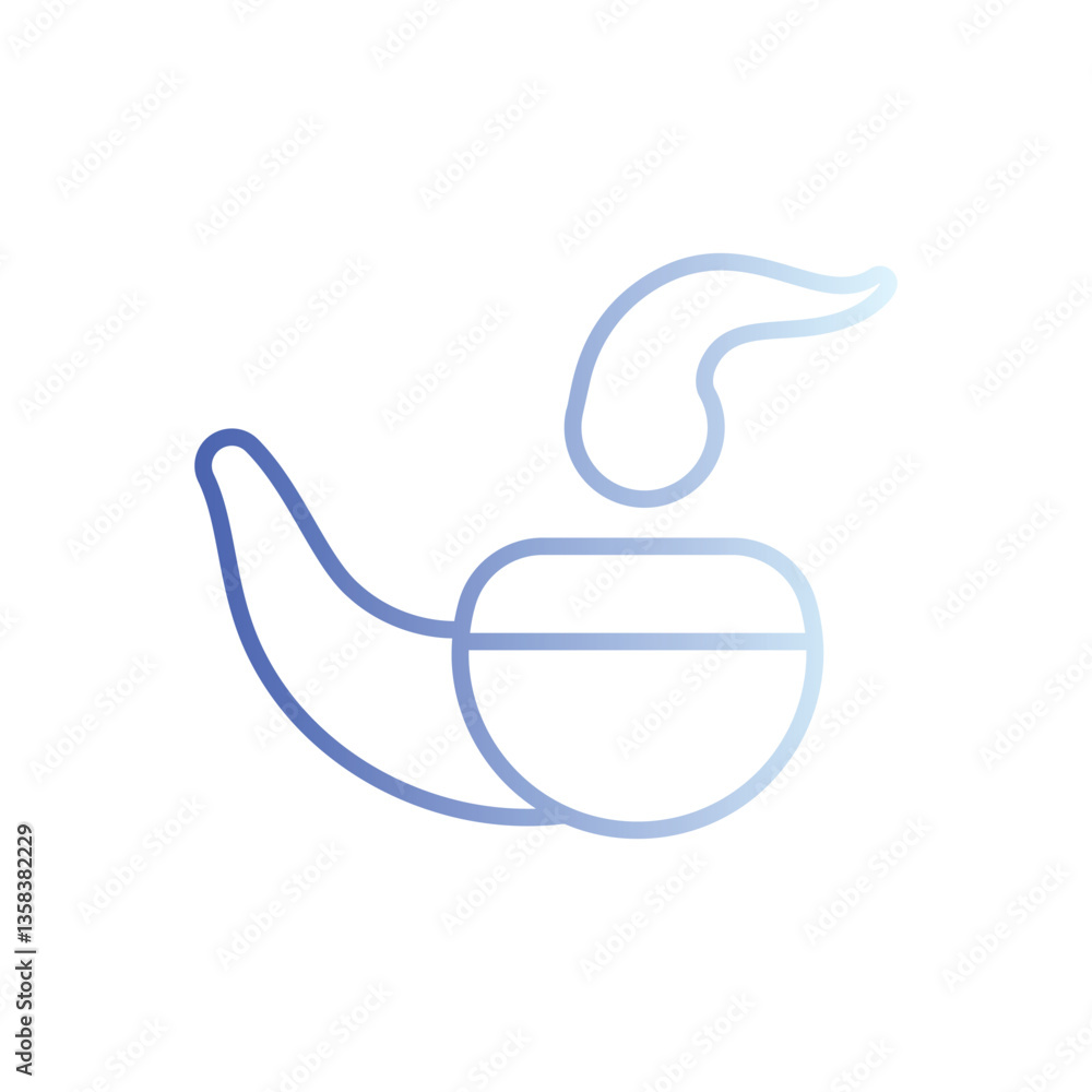 Smoking Pipe icon vector stock illustration Smoking Pipe icon vector stock illustration