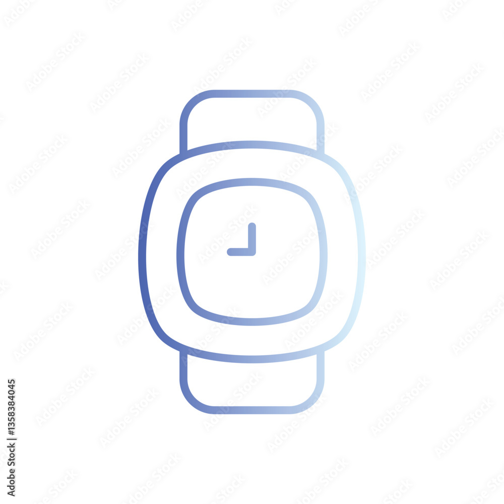 Wristwatch icon vector stock illustration Wristwatch icon vector stock illustration