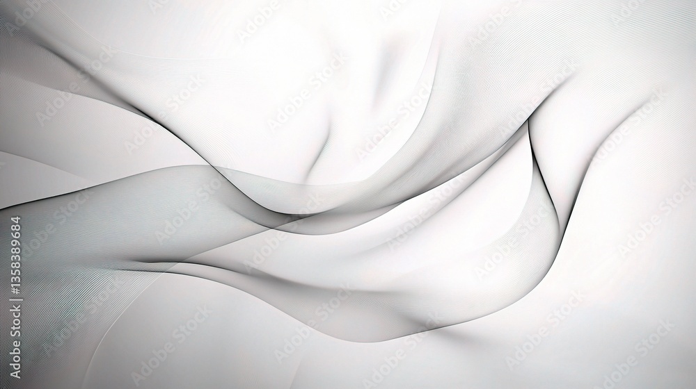 Obraz premium Minimalist Abstract Monochrome Background with Futuristic Touch
