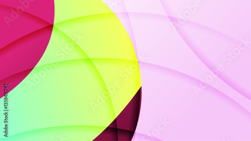 classy shape with colorful gradient color abstract geometric background vector illustration, for website design, wallpaper, and business presentation