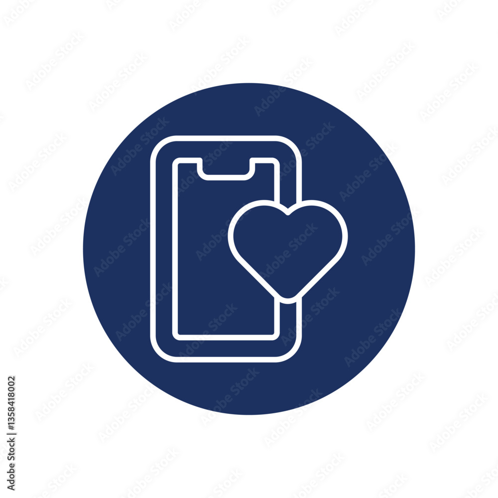 Send Like icon vector stock illustration Send Like icon vector stock illustration