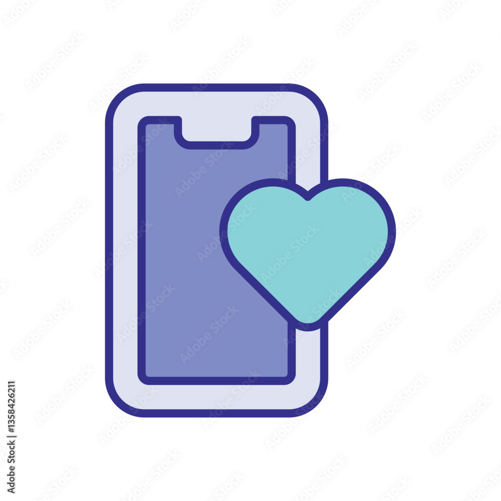 Send Like icon vector stock illustration Send Like icon vector stock illustration
