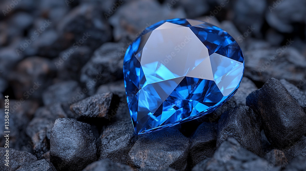 A glowing blue gemstone emerges from dark coals, symbolizing transformation, resilience, and hidden potential, with a dramatic contrast and captivating light emanating from its core.
A glowing blue gemstone emerges from dark coals, symbolizing transformation, resilience, and hidden potential, with a dramatic contrast and captivating light emanating from its core.