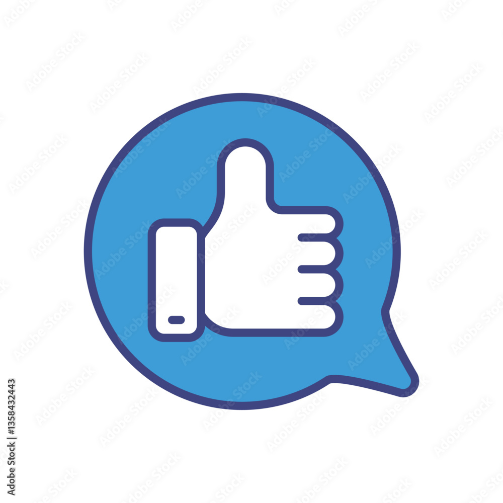 Like icon vector stock illustration Like icon vector stock illustration