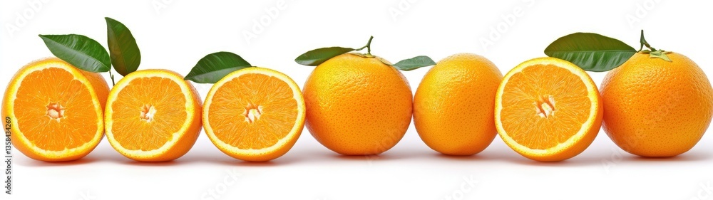 Fresh Oranges, Healthy and Juicy Fresh Oranges, Healthy and Juicy