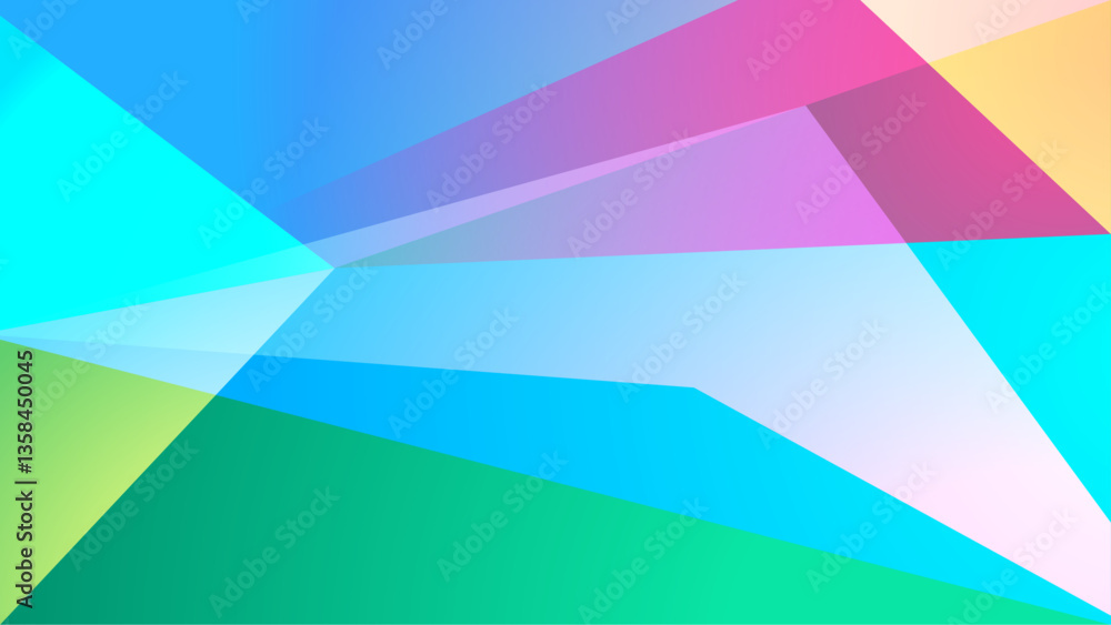 abstract colorful gradient geometric background designed with stylish and clean elements vector illustration abstract colorful gradient geometric background designed with stylish and clean elements vector illustration