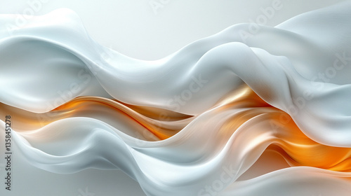 Wallpaper Mural Minimalistic bright gold, silver, and white light tone blurred abstract background symbolizing the expansion of the universe and modern cosmic energy flow.

 Torontodigital.ca