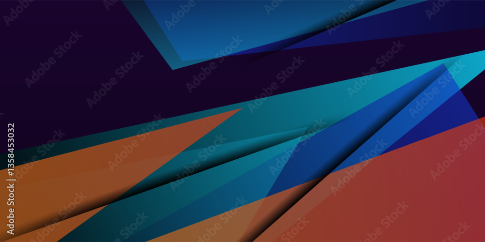 Abstract geometric background in dark colors with gradient color combination. Vector Eps10 Abstract geometric background in dark colors with gradient color combination. Vector Eps10