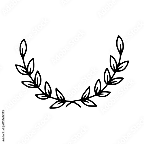nature leaves decoration vector