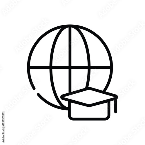 Elearning  icon vector