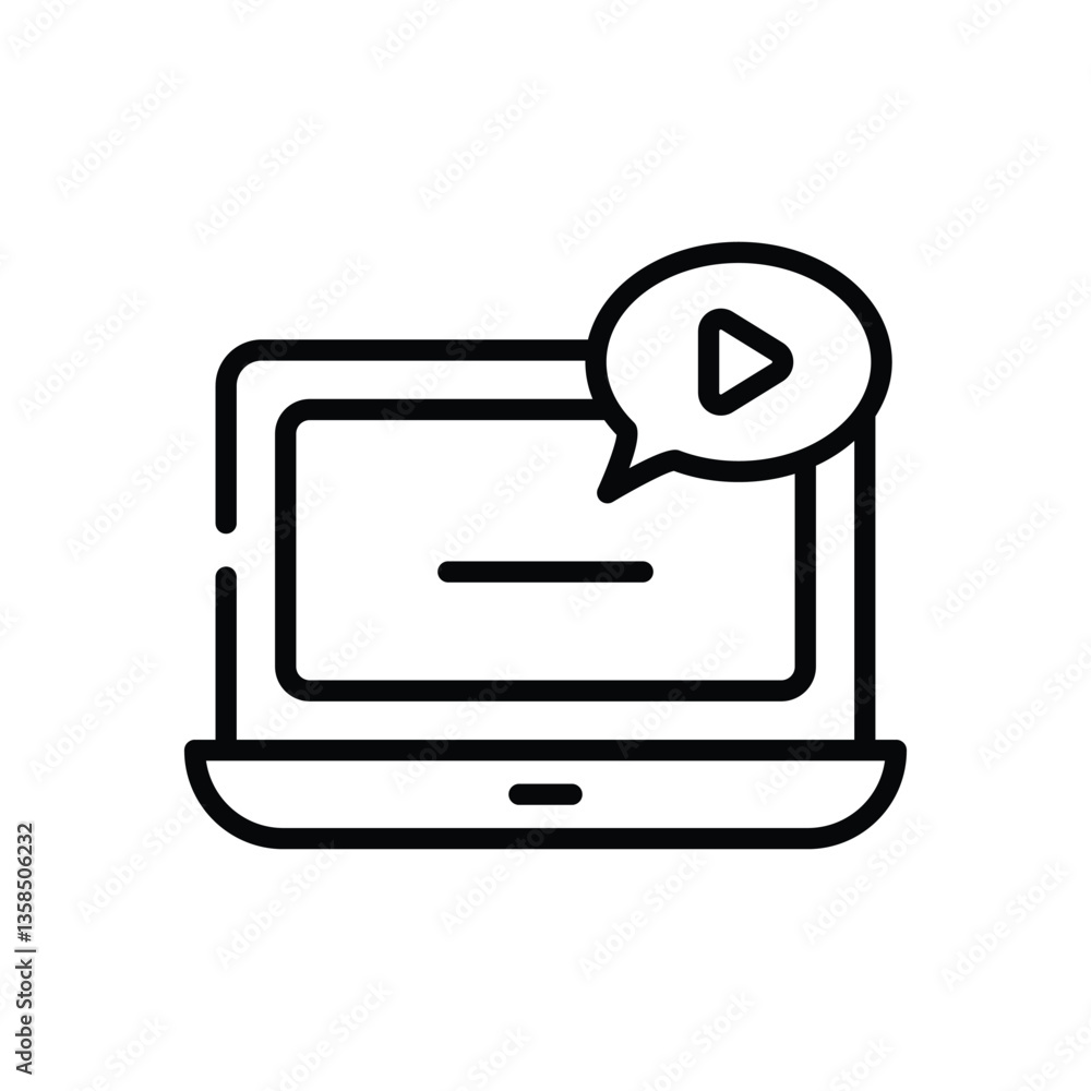 Tutorial icon vector Tutorial icon vector