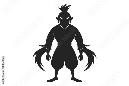 silhouette of a girl