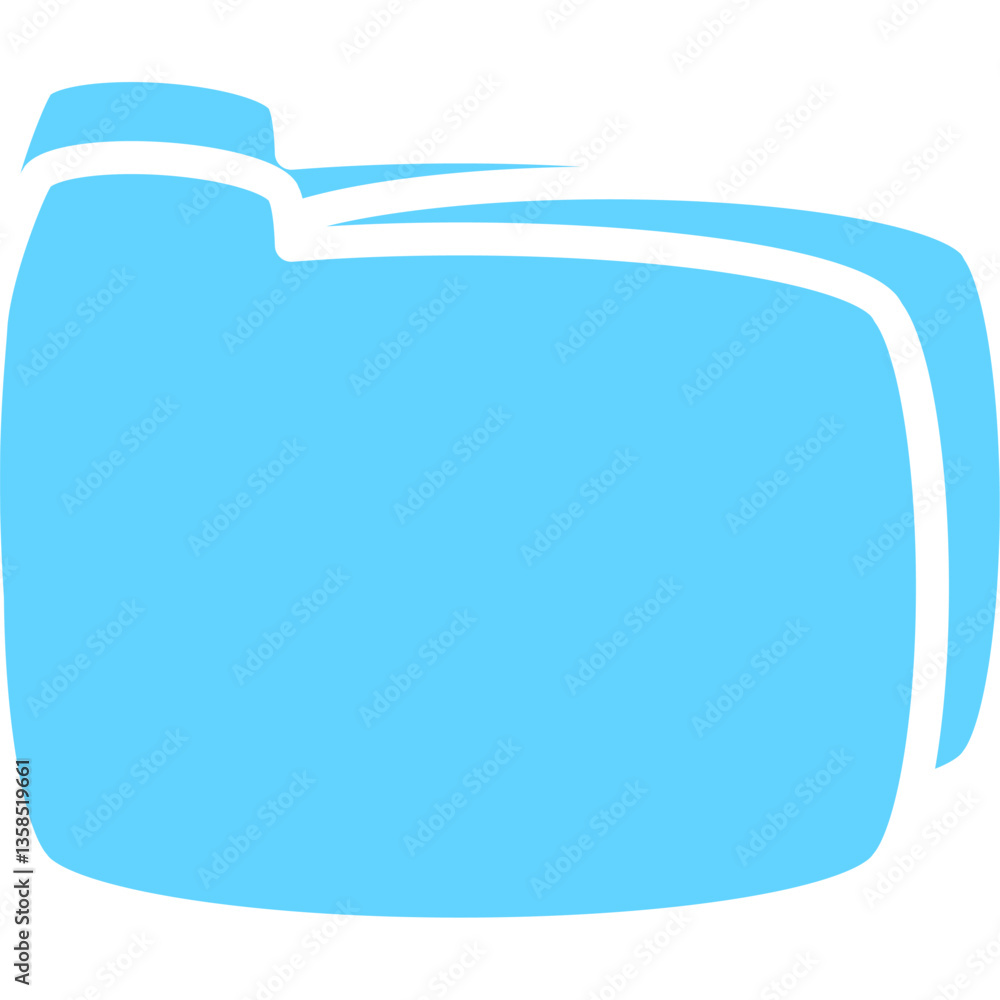 Contact us - icon - blue color folder Contact us - icon - blue color folder