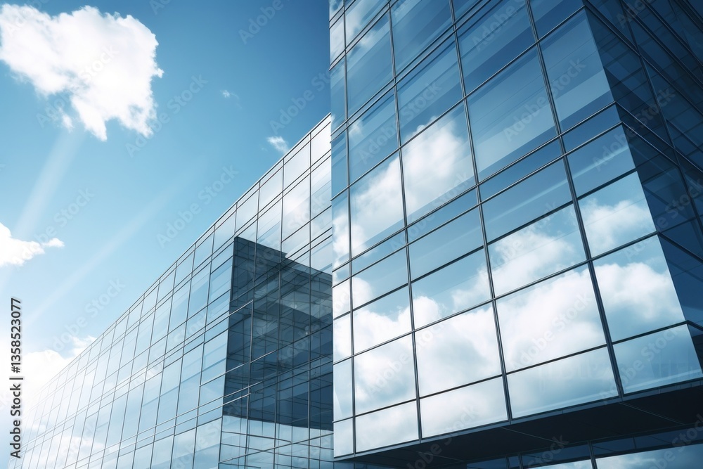 Obraz premium Building architecture backgrounds facade.