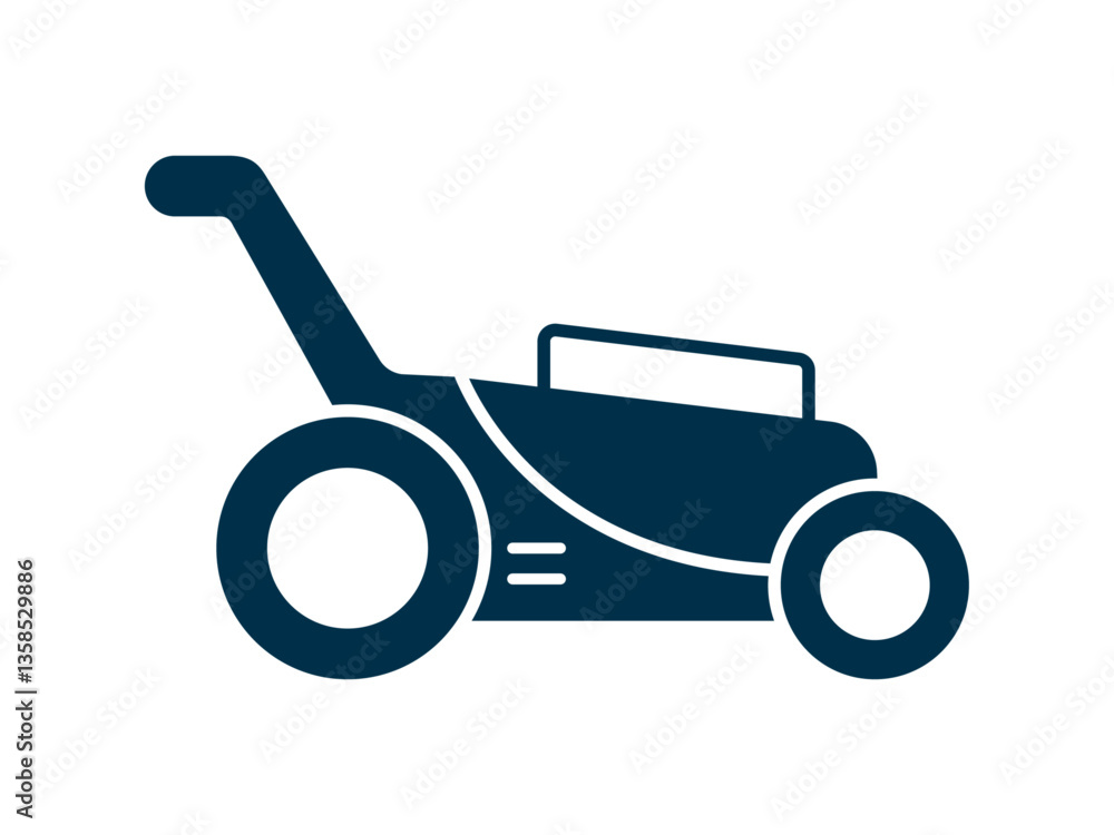 Lawn Mower icon. Spring vector icon concept. Simple vector line icon. Lawn Mower icon. Spring vector icon concept. Simple vector line icon.