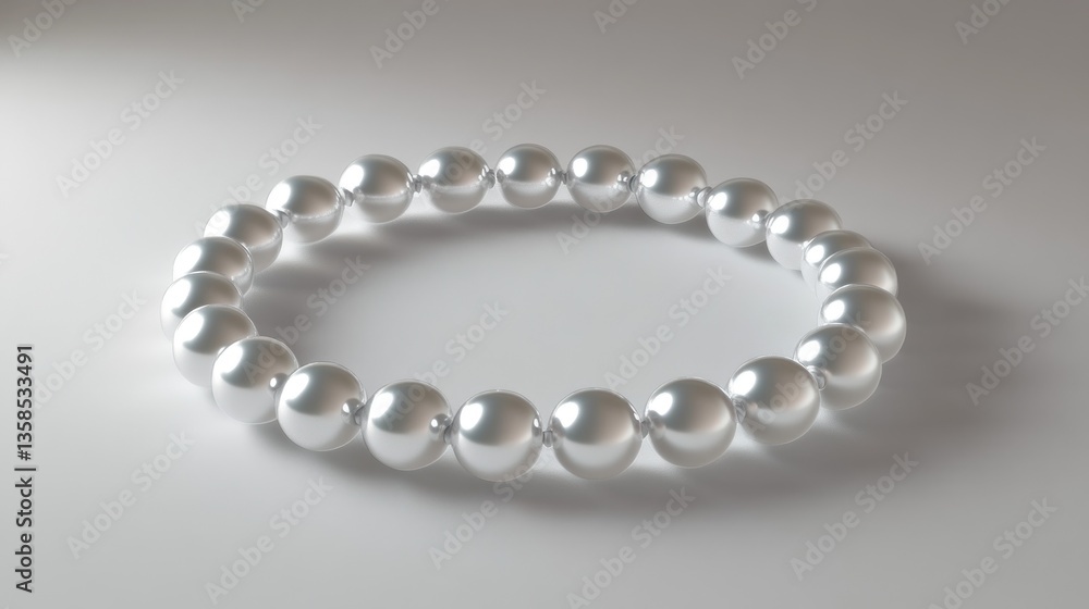 Elegant Pearl Bracelet: A Stunning Display of Classic Jewelry Elegant Pearl Bracelet: A Stunning Display of Classic Jewelry