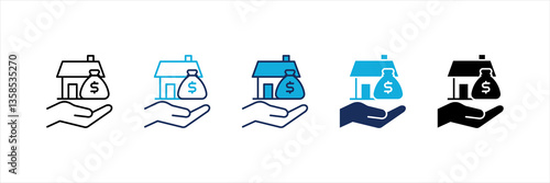 Asset Multi Style Icon Set