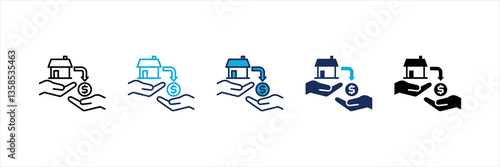 Takeover Multi Style Icon Set