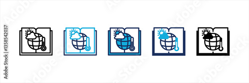 Climatology Multi Style Icon Set