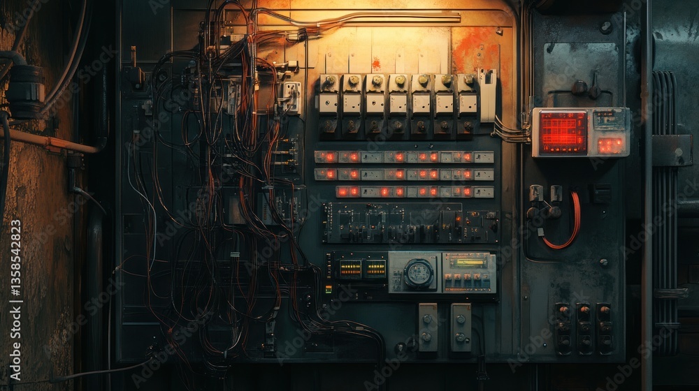 Industrial control panel Industrial control panel