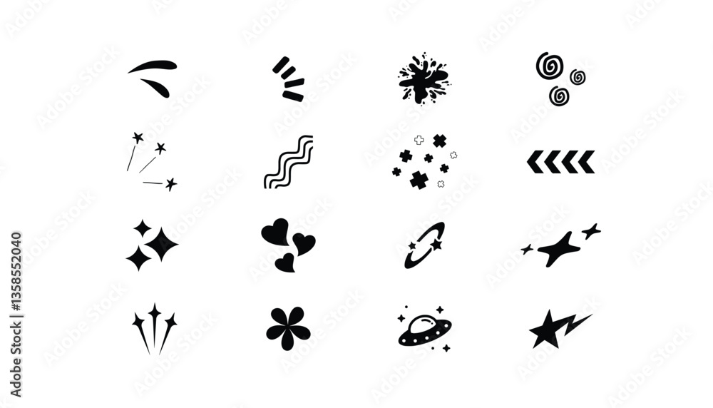 Naklejka premium Abstract logo. Geometrical abstract logo