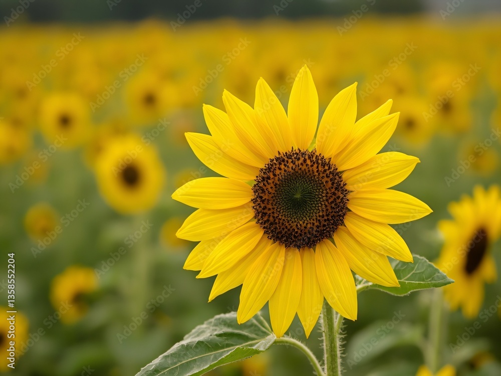 Fototapeta premium field of sunflowers