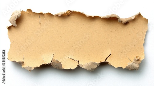 Wallpaper Mural Creative mockup of torn paper texture studio digital background neutral colors close-up graphic design Torontodigital.ca