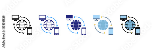 Wan Multi Style Icon Set