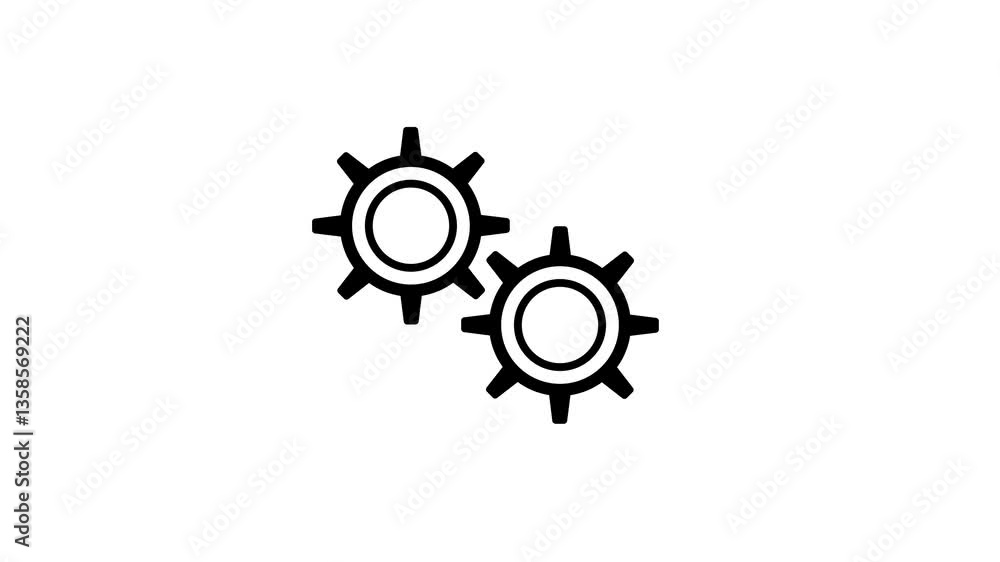4K Cogs Rotation Gear Animation – Mechanical Icon Turning Design for Industry, Engineering and Equipment. 4K Cogs Rotation Gear Animation – Mechanical Icon Turning Design for Industry, Engineering and Equipment.
