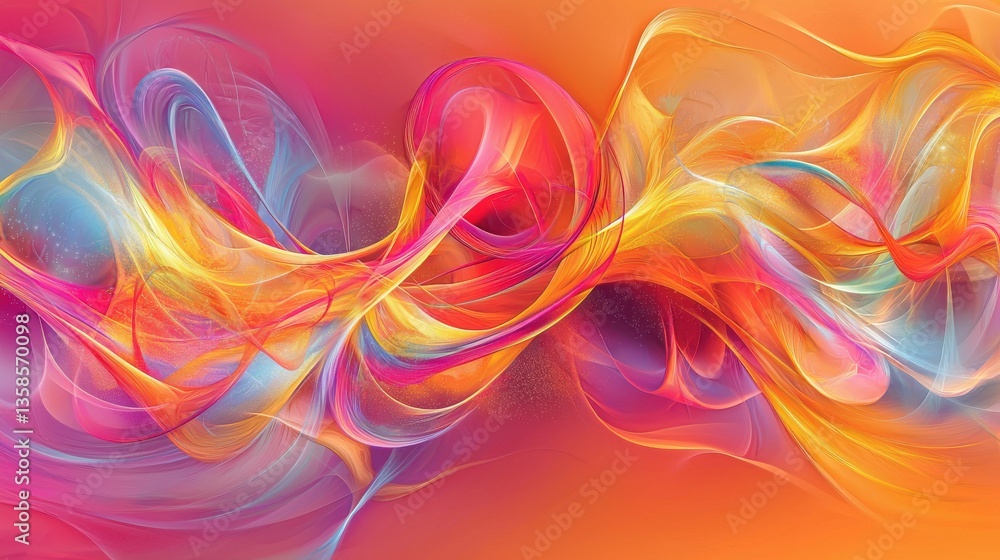 Obraz premium Celestial Abstract Architecture