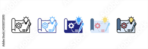 Prototype Multi Style Icon Set