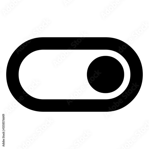 Toggle On Switch Icon for Activation