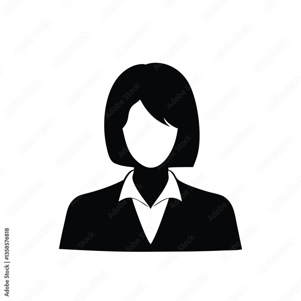 Avatar Silhouette Icon Set – Male and Female Avatar Profile Icons in Minimalist Style. Black Silhouette and Outline User Icons for Corporate, Social Media, and Web Design on White Background Avatar Silhouette Icon Set – Male and Female Avatar Profile Icons in Minimalist Style. Black Silhouette and Outline User Icons for Corporate, Social Media, and Web Design on White Background