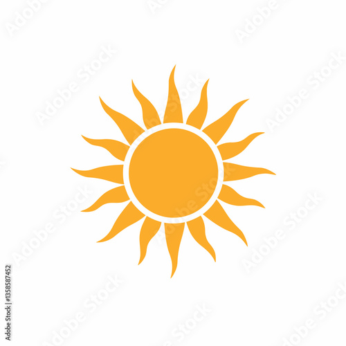 Free vector sun icon